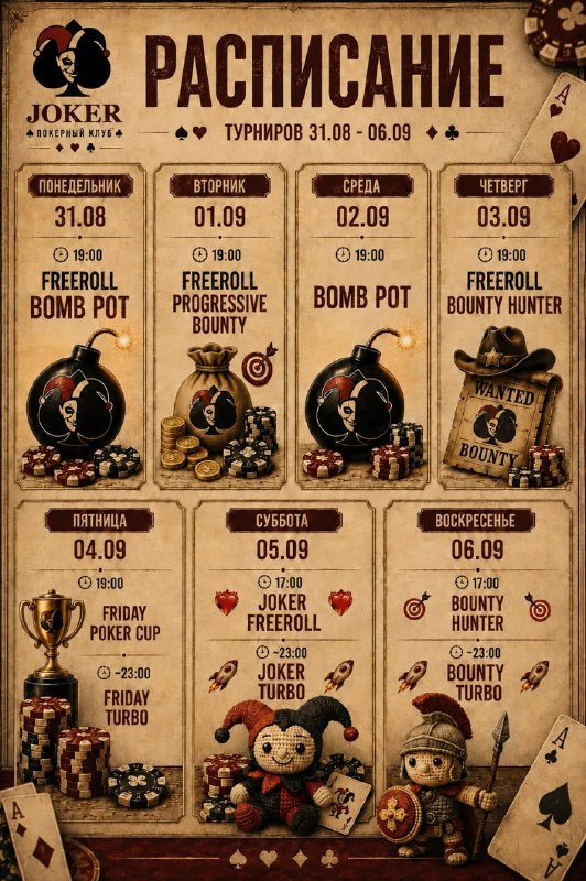FREEROLL PROGRESSIVE BOUNTY