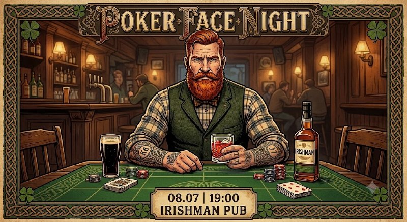 Poker Face Night