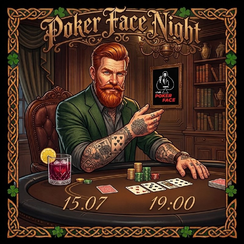 Poker Face Night