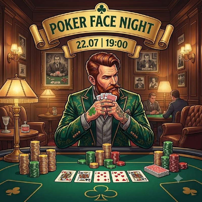 Poker Face Night