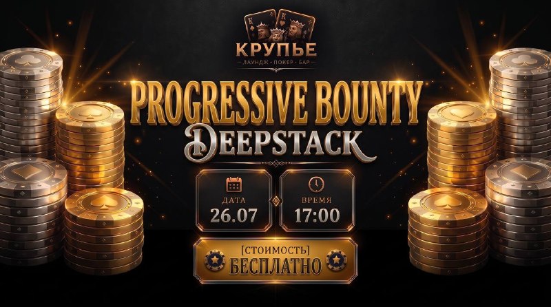PROGRESSIVE DEEPSTACK BOUNTY